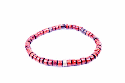 Wooden Bead Stacking Bracelet