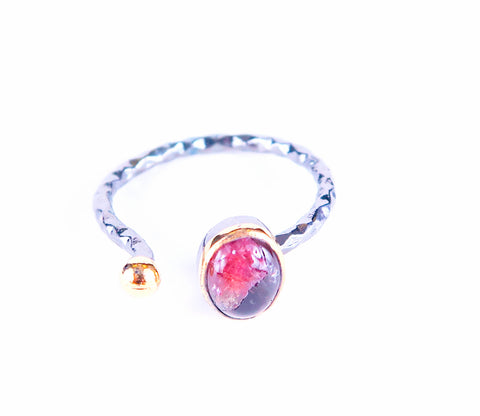 Gemstone Ring - Red Tourmaline