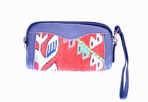 Vintage Kilim Wristlet