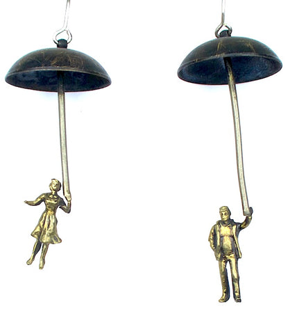 Floating Umbrella Earrings