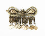 Vintage Silver Tribal Hair Clip