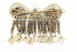 Vintage Silver Tribal Hair Clip