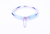 Jade and Sterling Silver Bangle