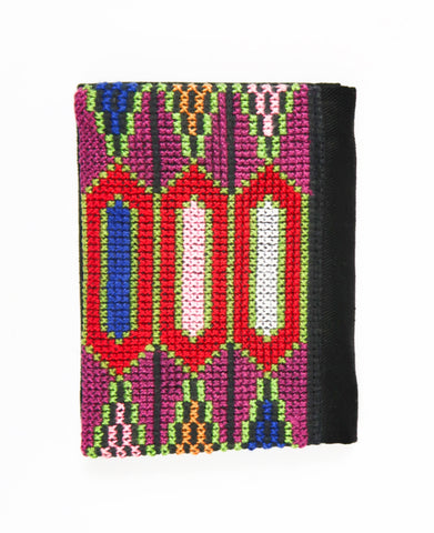 Palestinian Cross Stitch Bifold Wallet