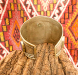 Lapis Lazuli Tribal Afghan Cuff