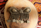 Vintage Silver Tribal Hair Clip
