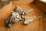 Turkmen Chandelier Earrings with Bells