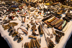 Antique Market Shopping On a Wet Istanbul Day