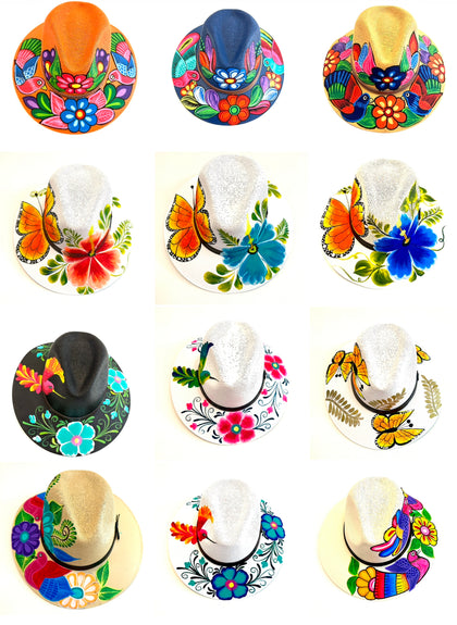 Hand Painted Hats