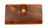 Handmade Leather Bi Fold Wallet