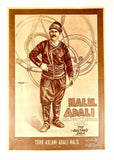 Print - Vintage Turkish Wrestler Poster