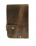 Handmade Side Snap Leather Wallet