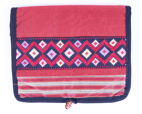 Palestinian Cross Stitch Cosmetic Bag