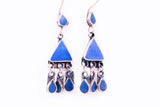 Lapis Lazuli Chandelier Earrings