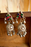 Turkmen Chandelier Earrings with Bells